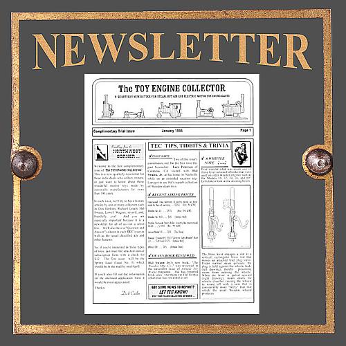 Link to Toy Engine Collector Newsletters