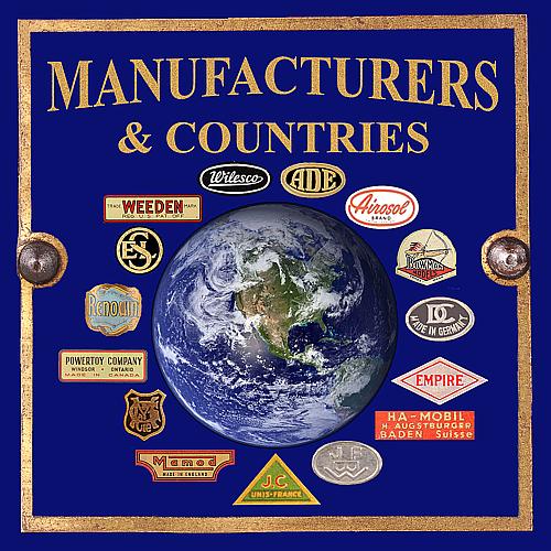 Show list of Manufacturers and Countries