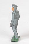 Picture of Grey Iron Train figure, main with mail pouch