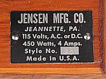 Picture of Jensen Style 35