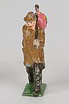 Picture of John Hill & Co. (Johillco) Train figure, tramp or hobo